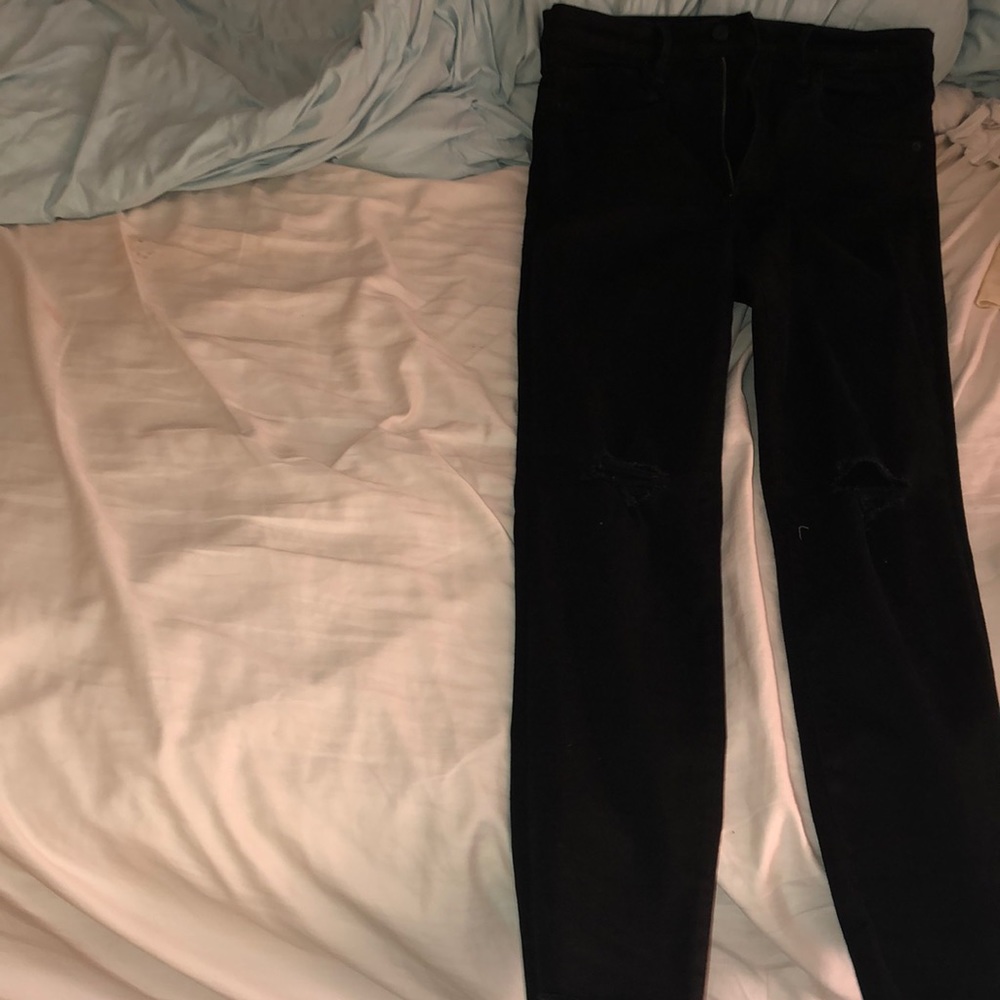 Abercrombie ultra high rise super skinny jean